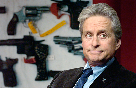 Michael Douglas was a guest on the UN television programme World Chronicle in 2004, where he talked about his commitment to the UN and disarmament issues. UN Photo/Eskinder Debebe