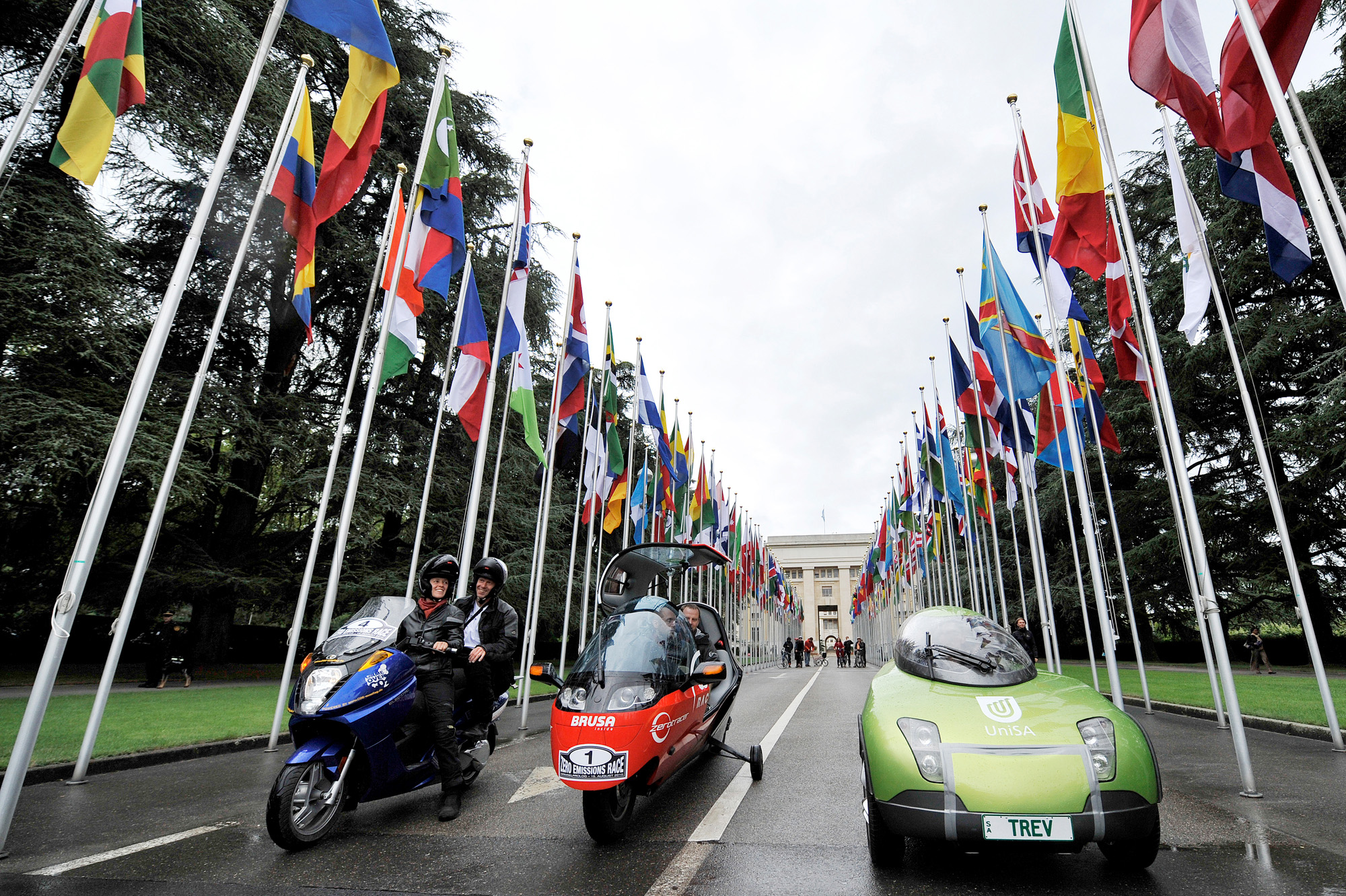 Zero Emissions Race Kicks off at UN Geneva Office.